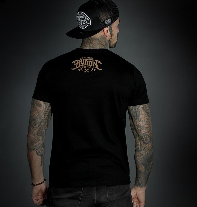 T-SHIRT HOMME DISHONOR BLACK