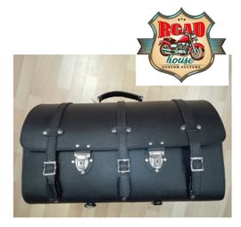 Sacoche valise Top case 67 Litres cuir sécurité verrouillable Custom et Trikes