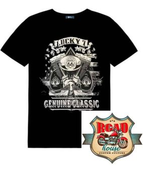 T-SHIRT VTWIN LUCKY 7 GENUINE CLASSIC