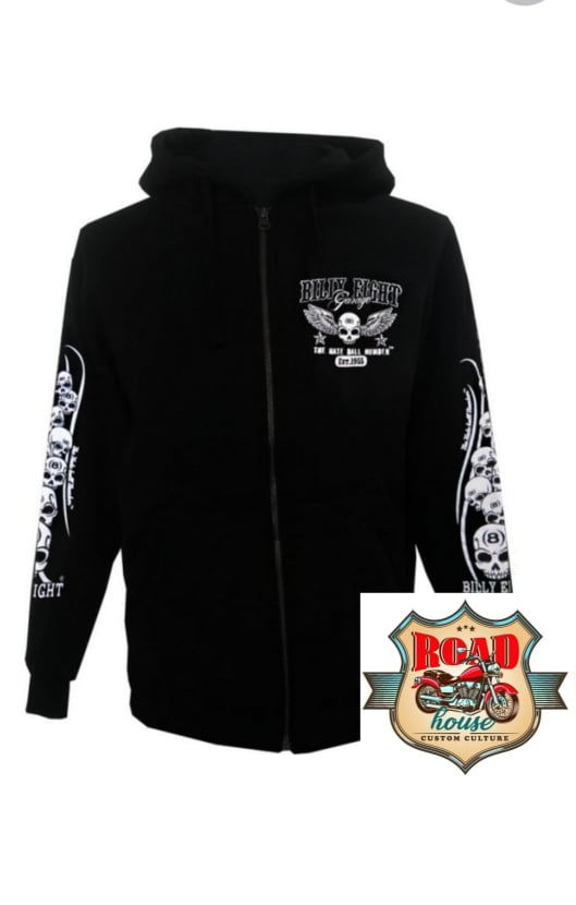 VESTE CAPUCHE BIKER BILLY EIGHT PRESSURE