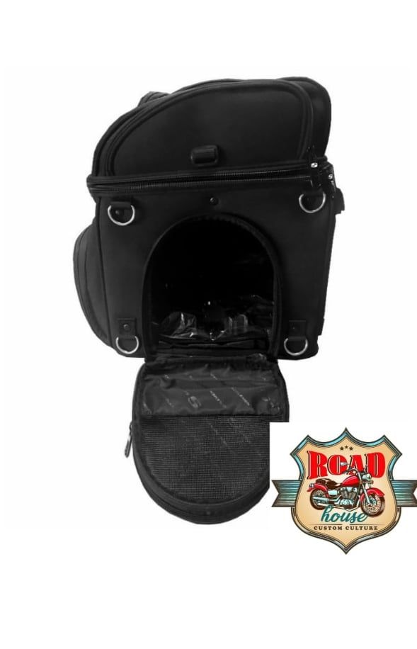 SACOCHE MOTO CHIEN & CHAT - PANIER TOP CASE MOTOS ET TRIKES