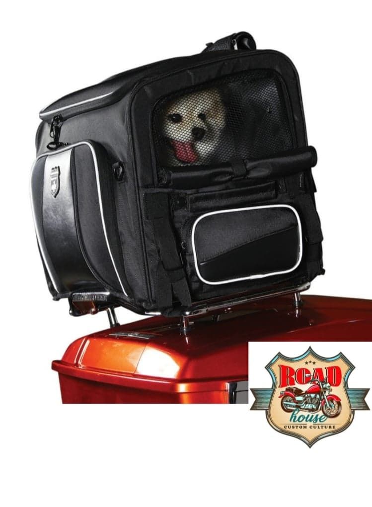 Sacoche moto chien & chat - Panier Top Case motos et trikes