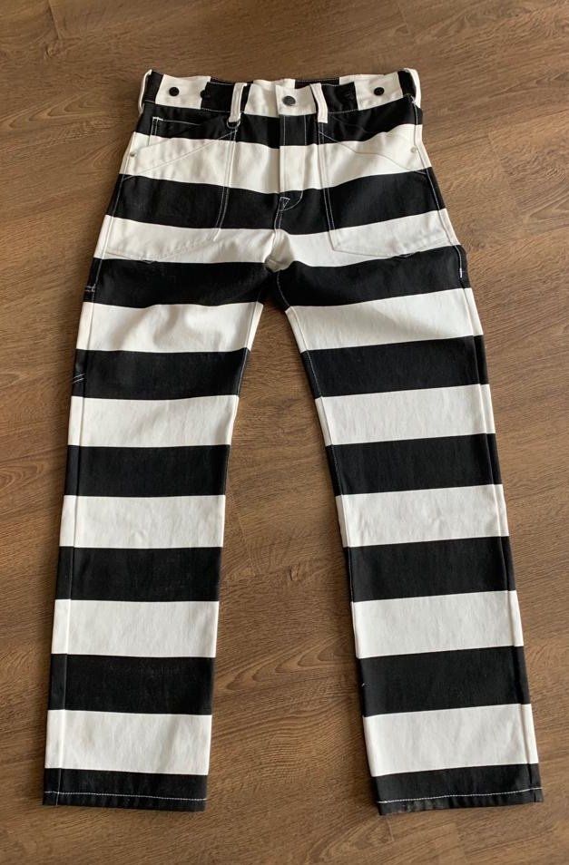 Pantalon Prisonnier femme Vintage Denim