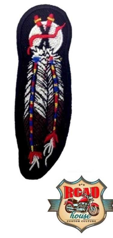  PATCHS PLUME INDIEN ECUSSON THERMOCOLLANT