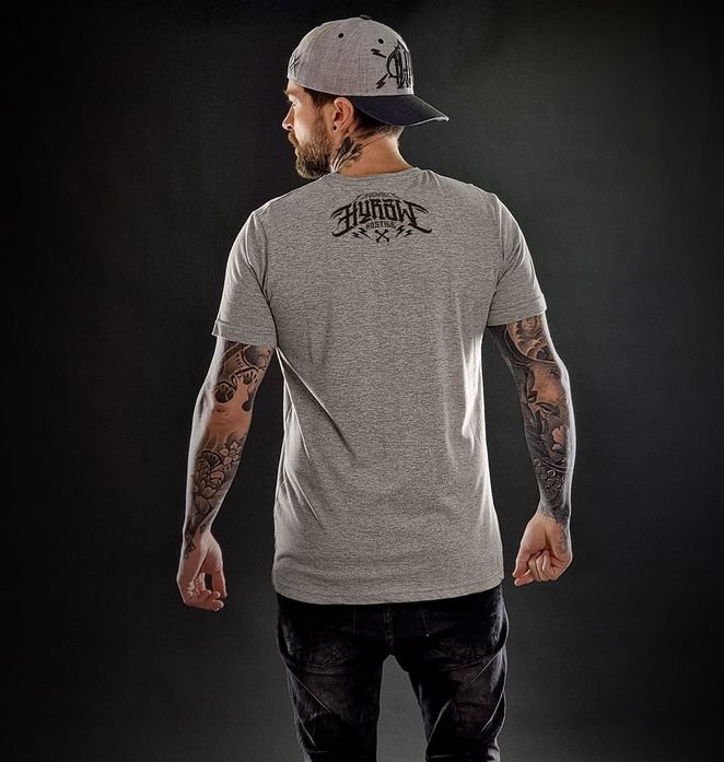 T-SHIRT HOMME SAMOURAI GREY