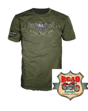 T-SHIRT LETHAL "TASTE MY VENOM" KHAKI.