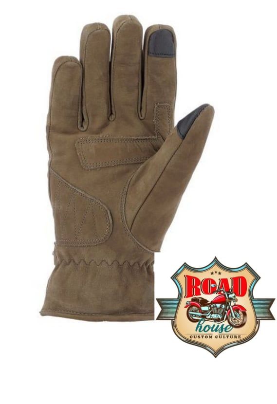GANTS HIVER HOMME LONDON CUIR SUÉDÉ MARRON OVERLAP HOMOLOGUÉS CE