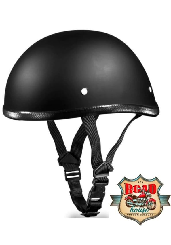 CASQUE BOL NOIR MAT MOTO CUSTOM
