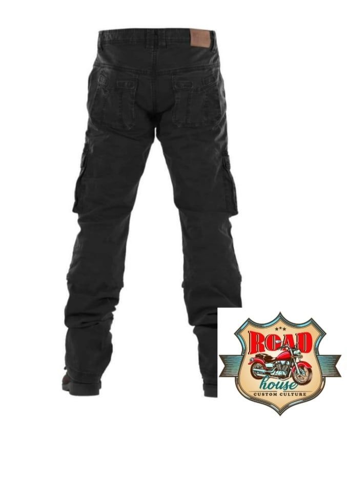 PANTALON JEANS CARPENTER NOIR HOMOLOGUÉ HOMME